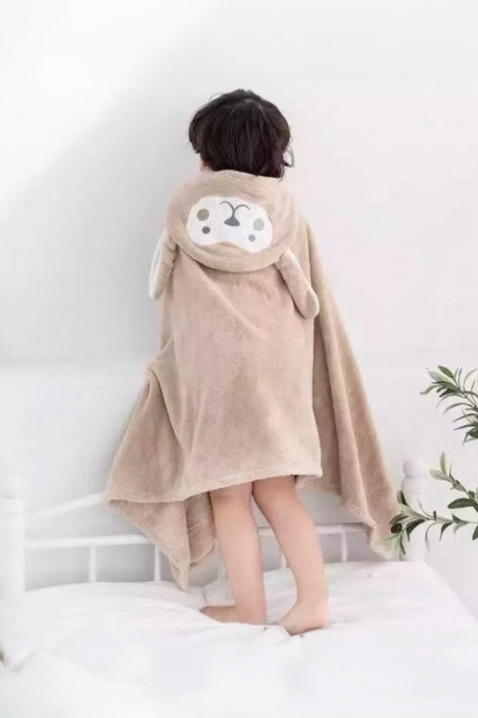 Szlafrok COMFYLAND BEIGE, Kolor :  beżowy, IVET.PL - Modna odzież
