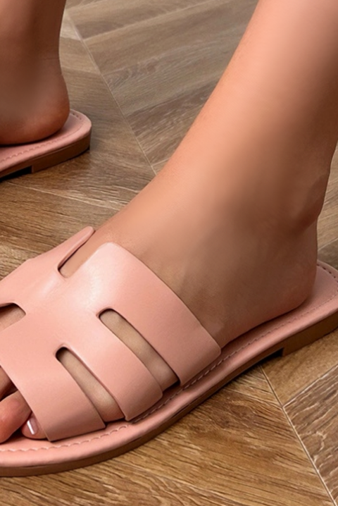 Klapki CERMONA PINK, Kolor : różowy, IVET.PL - Modna odzież