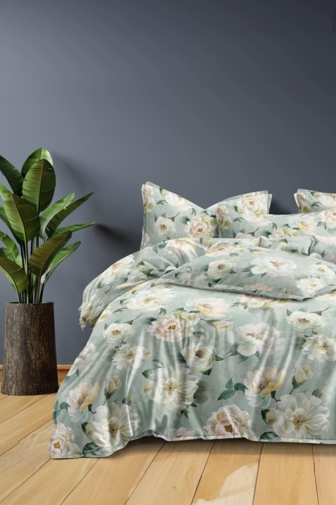 Komplet pościeli MENTILGA 200x220 cm bawełna - 4 elementy, Kolor : wielokolorowy, IVET.PL - Modna odzież