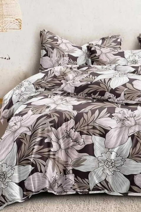 Komplet pościeli ELMORFIA 200x220 cm bawełna - 4 elementy, Kolor : wielokolorowy, IVET.PL - Modna odzież
