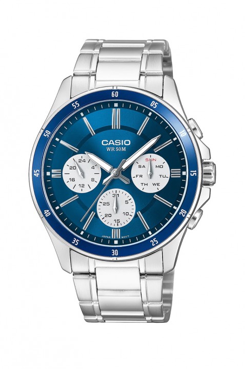 Zegarek męski CASIO MTP-1374D-2A3VDF, Kolor : srebrny, IVET.PL - Modna odzież