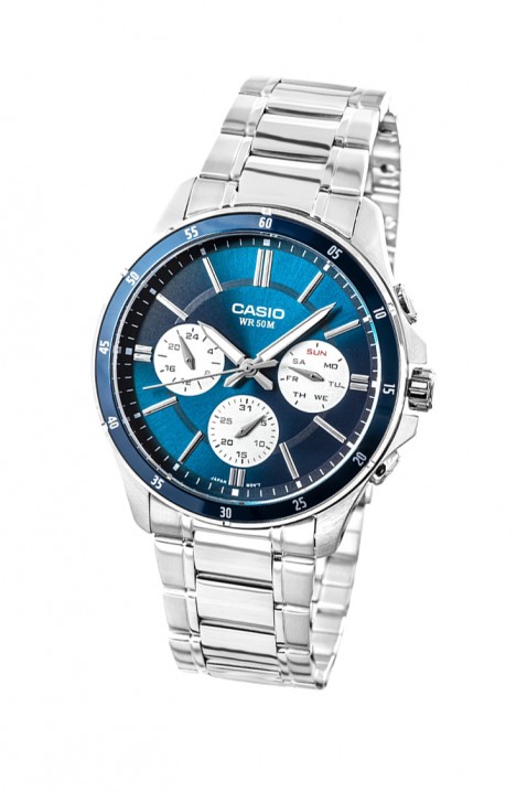 Zegarek męski CASIO MTP-1374D-2A3VDF, Kolor : srebrny, IVET.PL - Modna odzież