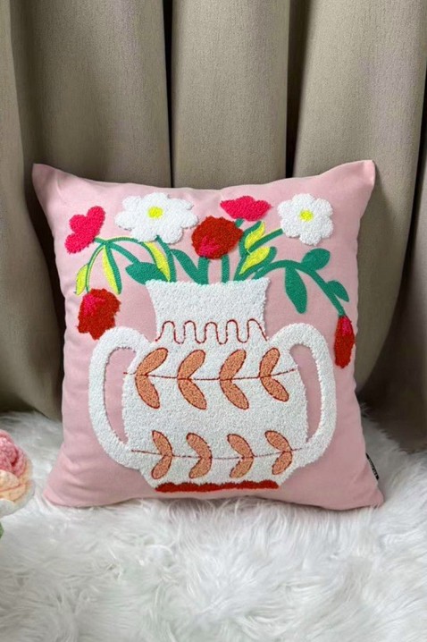 Poszewka na poduszkę GRIOGENA 40х40 cm, Kolor : różowy, IVET.PL - Modna odzież