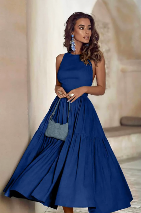 Sukienka TILMERA BLUE, Kolor : chabrowy, IVET.PL - Modna odzież