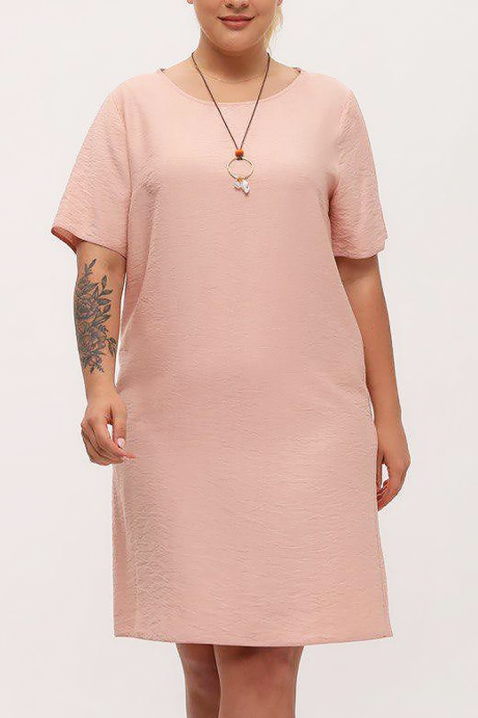 Sukienka YRVELZA PINK, Kolor : różowy, IVET.PL - Modna odzież