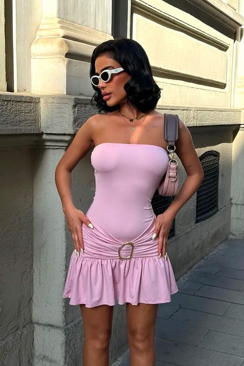 Sukienka CONSIRVA PINK, Kolor : różowy, IVET.PL - Modna odzież