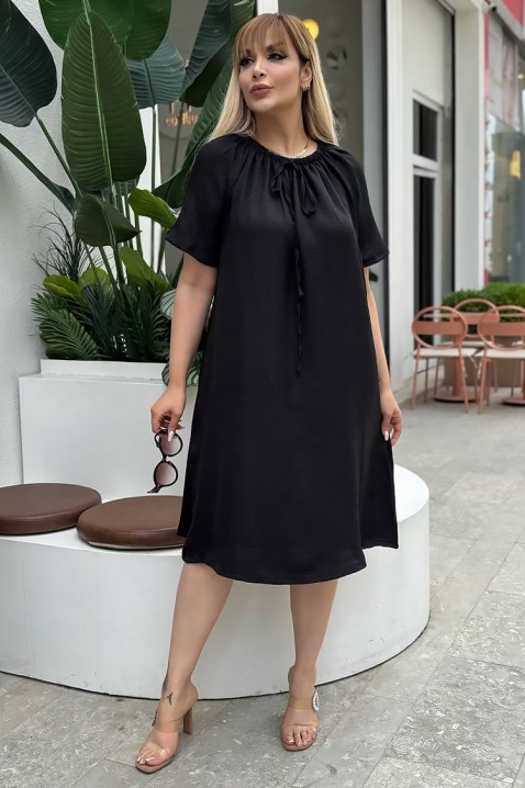 Sukienka ELEGANSA, Kolor : czarny, IVET.PL - Modna odzież