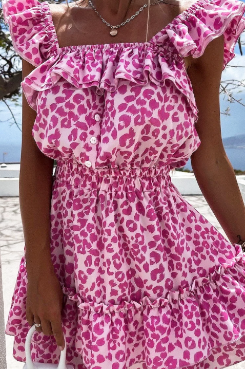 Sukienka YANITTA PINK, Kolor : różowy, IVET.PL - Modna odzież