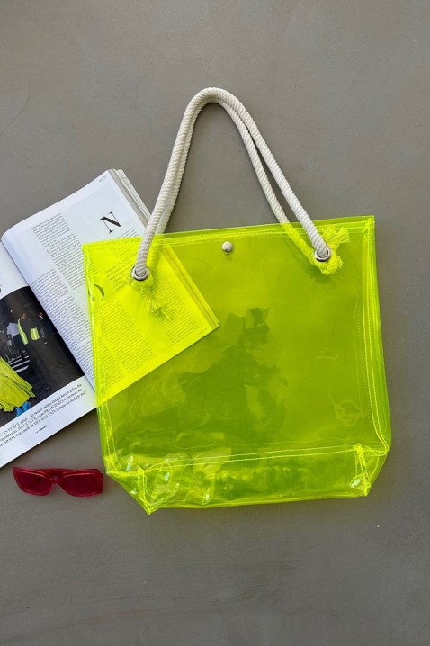 Torebka plażowa NEONANA YELLOW, Kolor : żółty, IVET.PL - Modna odzież