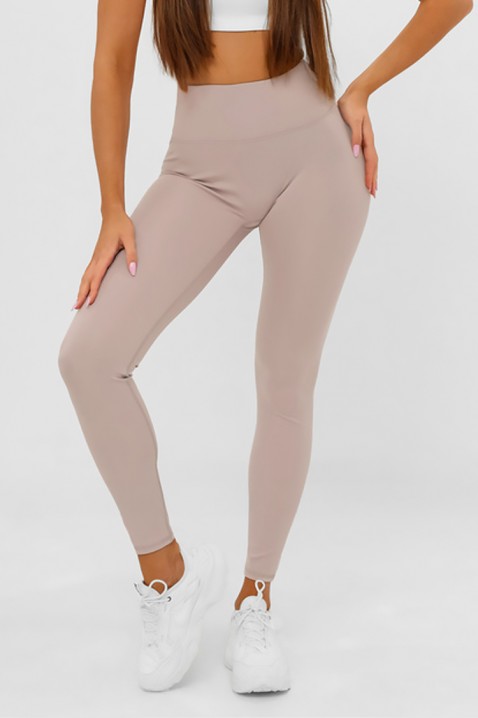Legginsy HEAVYNA BEIGE, Kolor :  beżowy, IVET.PL - Modna odzież