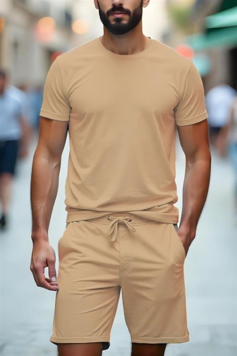 Komplet ZEKERDO BEIGE, Kolor :  beżowy, IVET.PL - Modna odzież