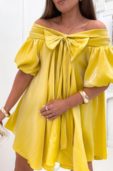 Sukienka SIKAXA YELLOW, Kolor : żółty, IVET.PL - Modna odzież