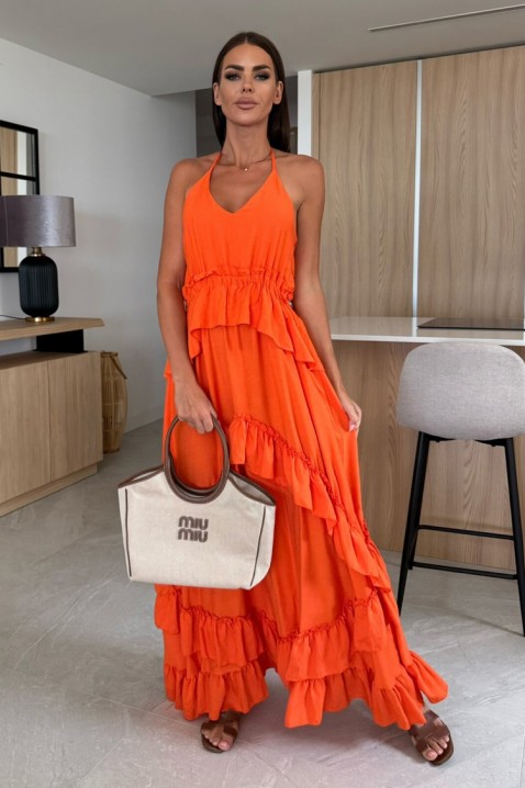 Sukienka ORIZELVA ORANGE, Kolor : pomarańczowy, IVET.PL - Modna odzież