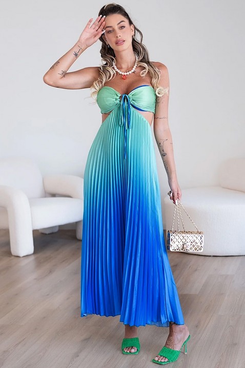Sukienka ARCOBALENO BLUE, Kolor : chabrowy, IVET.PL - Modna odzież