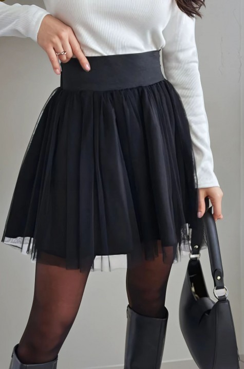 Spódnica SARTELFA BLACK, Kolor : czarny, IVET.PL - Modna odzież