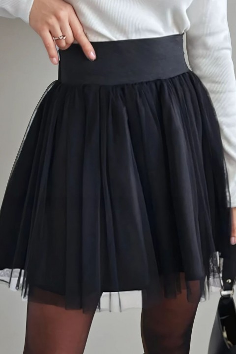 Spódnica SARTELFA BLACK, Kolor : czarny, IVET.PL - Modna odzież