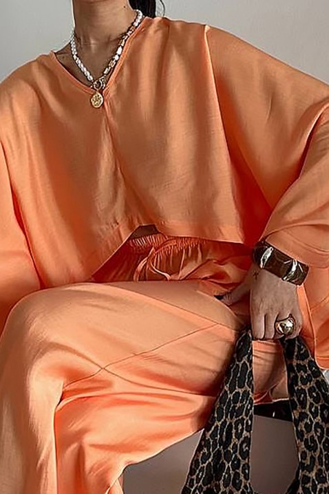Komplet VORLENZA ORANGE, Kolor : pomarańczowy, IVET.PL - Modna odzież