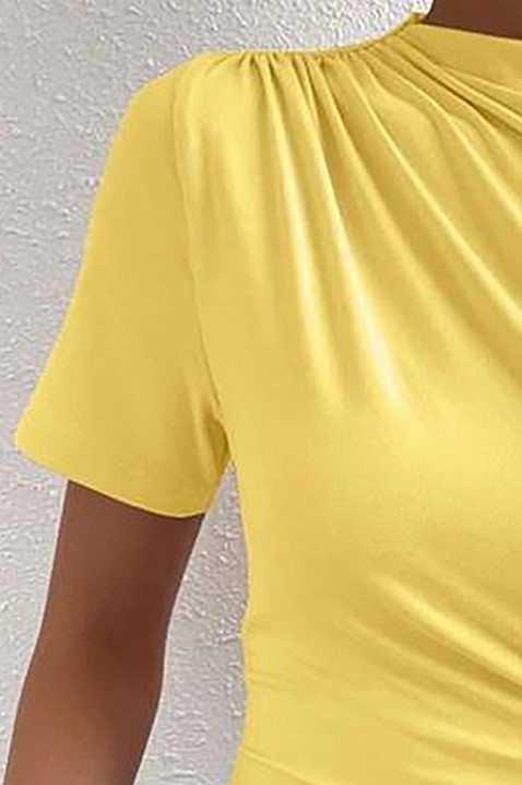 Bluzka PERLIRZA YELLOW, Kolor : żółty, IVET.PL - Modna odzież
