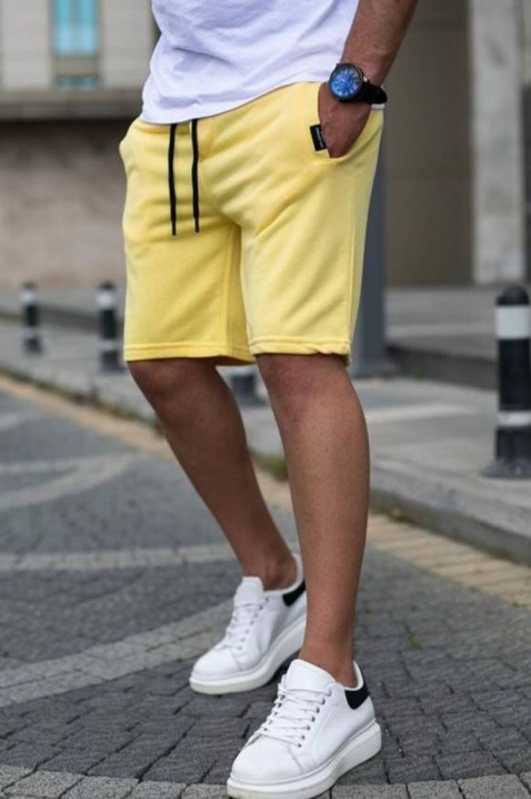 Szorty RILJO YELLOW, Kolor : żółty, IVET.PL - Modna odzież