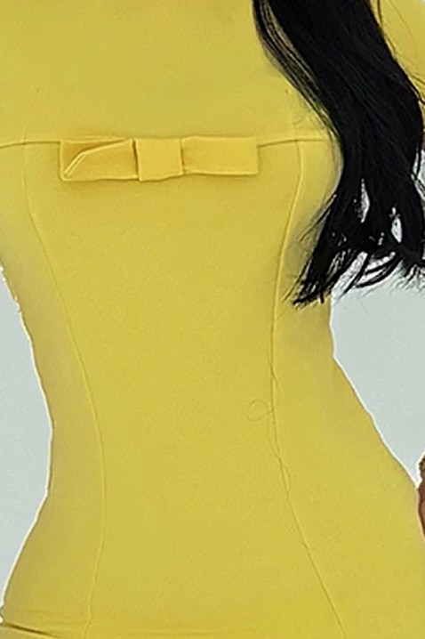 Sukienka VALARIA YELLOW, Kolor : żółty, IVET.PL - Modna odzież