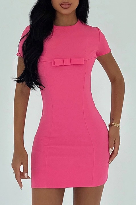 Sukienka VALARIA PINK, Kolor : żółty, IVET.PL - Modna odzież