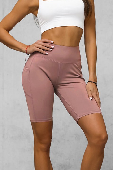 Legginsy MORLINFA PUDRA, Kolor : pudrowy róż, IVET.PL - Modna odzież