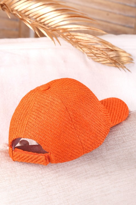Czapka SHAPINANA ORANGE, Kolor : pomarańczowy, IVET.PL - Modna odzież