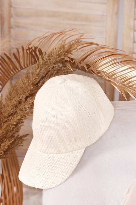 Czapka SHAPINANA WHITE, Kolor : biały, IVET.PL - Modna odzież