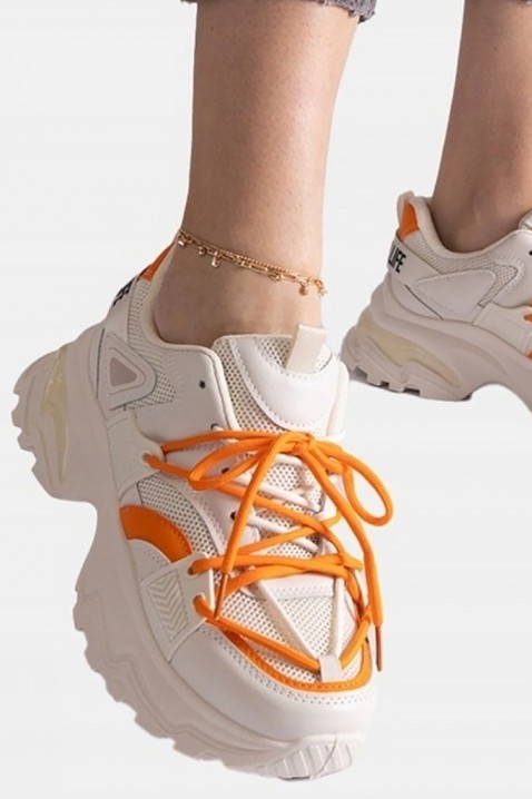 Sneakersy SERMOJA, Kolor : biały, IVET.PL - Modna odzież