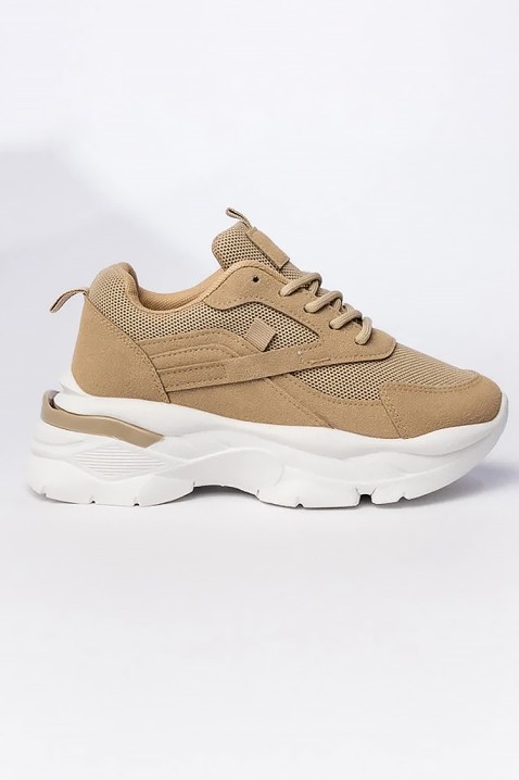 Sneakersy NIODELA, Kolor :  beżowy, IVET.PL - Modna odzież