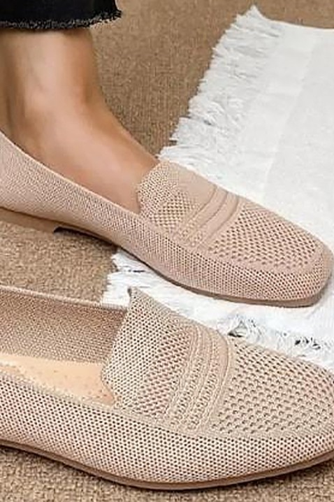 Mokasyny VIODELZA BEIGE, Kolor :  beżowy, IVET.PL - Modna odzież