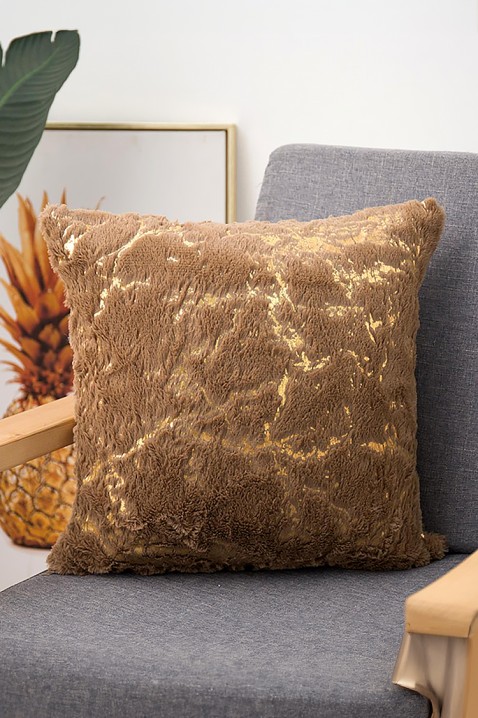 Poszewka na poduszkę SILPEFA BROWN 40х40 cm, Kolor : brązowy, IVET.PL - Modna odzież