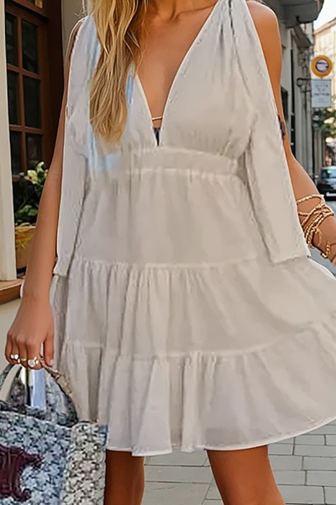 Sukienka BRELIDA BEIGE, Kolor :  beżowy, IVET.PL - Modna odzież