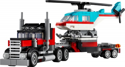 31146 | Ciężarówka z platformą i helikopteremIVET.PL - Modna odzież