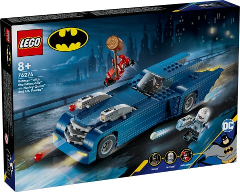 76274 | Batman z Batmobilem kontra Harley Quinn i Mr. FreezeIVET.PL - Modna odzież