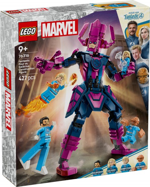 76316 - Fantastyczna czwórka kontra Galactus - figurka do budowaniaIVET.PL - Modna odzież