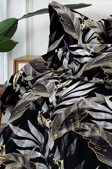 Komplet pościeli WOLMENA 200x220 cm bawełna - 4 elementy, Kolor : wielokolorowy, IVET.PL - Modna odzież