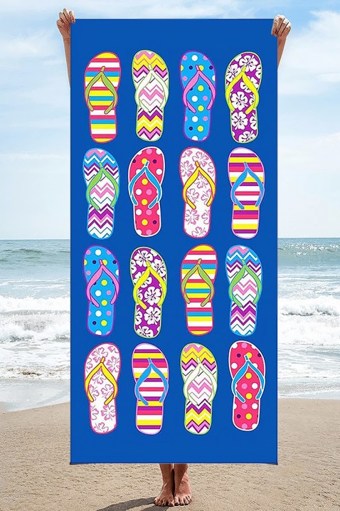 Ręcznik plażowy LETIRGA, Kolor : wielokolorowy, IVET.PL - Modna odzież
