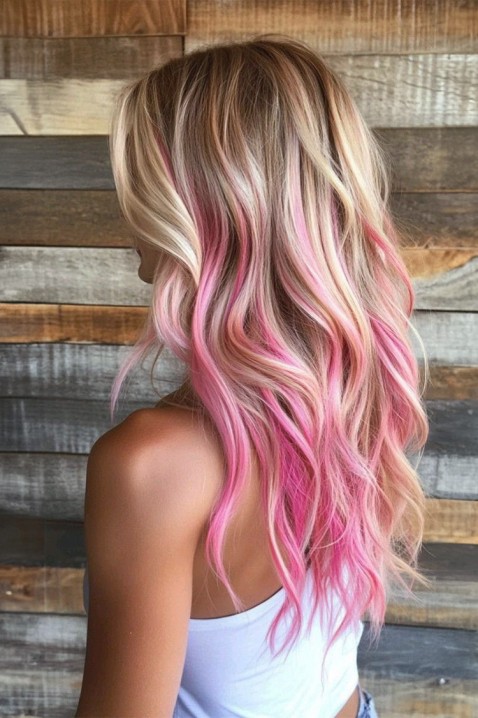 Kreda do włosów TINTESSA PINK, Kolor : różowy, IVET.PL - Modna odzież