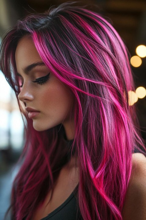 Kreda do włosów CHROMINA PINK, Kolor : różowy, IVET.PL - Modna odzież