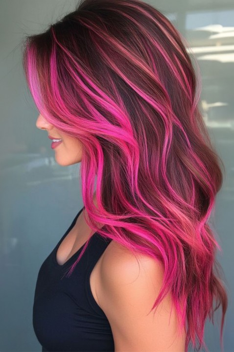 Kreda do włosów CHROMINA PINK, Kolor : różowy, IVET.PL - Modna odzież