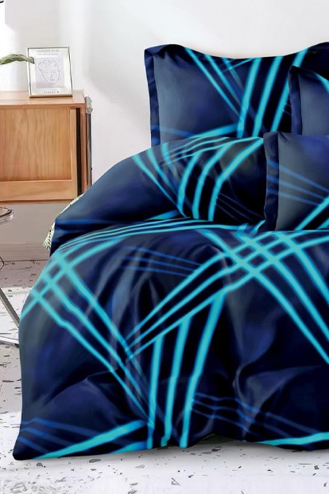 Komplet pościeli ORIENJA 200x220 cm bawełna - 4 elementy, Kolor : wielokolorowy, IVET.PL - Modna odzież