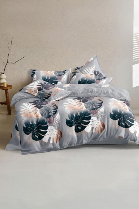 Komplet pościeli ISEDRA 200x220 cm bawełna - 4 elementy, Kolor : wielokolorowy, IVET.PL - Modna odzież