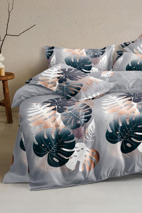 Komplet pościeli ISEDRA 200x220 cm bawełna - 4 elementy, Kolor : wielokolorowy, IVET.PL - Modna odzież
