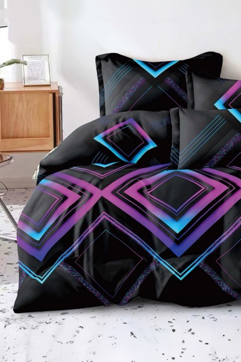 Komplet pościeli DORIMEA 200x220 cm bawełna - 4 elementy, Kolor : wielokolorowy, IVET.PL - Modna odzież