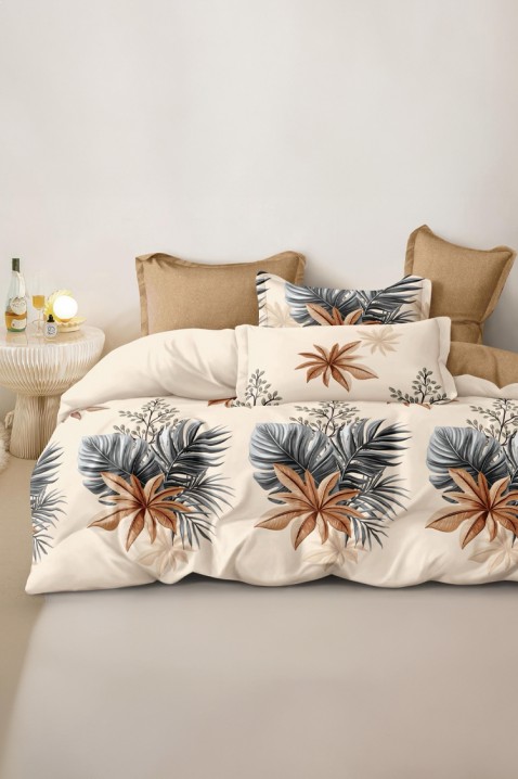 Komplet pościeli ELYSIA 200x220 cm bawełna - 4 elementy, Kolor : wielokolorowy, IVET.PL - Modna odzież