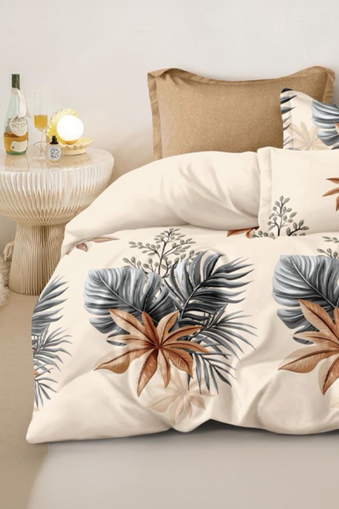 Komplet pościeli ELYSIA 200x220 cm bawełna - 4 elementy, Kolor : wielokolorowy, IVET.PL - Modna odzież