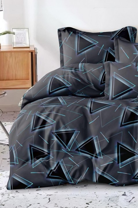 Komplet pościeli ELOWENA 200x220 cm bawełna - 4 elementy, Kolor : wielokolorowy, IVET.PL - Modna odzież