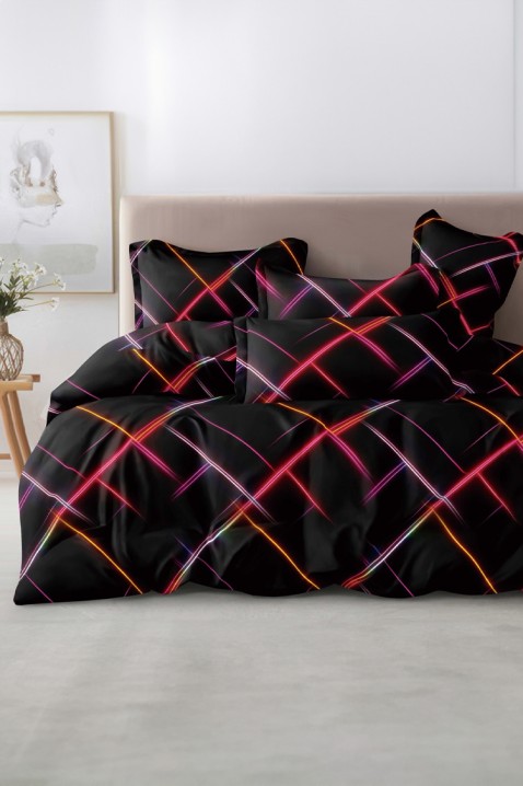 Komplet pościeli CALIPSA 200x220 cm bawełna - 4 elementy, Kolor : wielokolorowy, IVET.PL - Modna odzież
