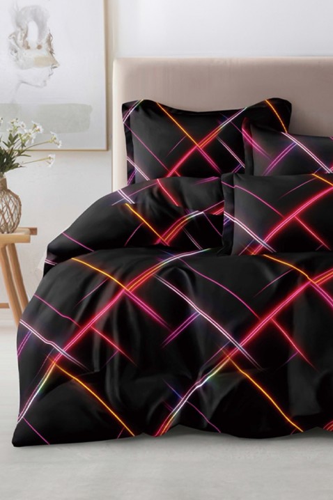 Komplet pościeli CALIPSA 200x220 cm bawełna - 4 elementy, Kolor : wielokolorowy, IVET.PL - Modna odzież